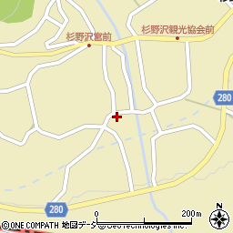 新潟県妙高市杉野沢2605周辺の地図