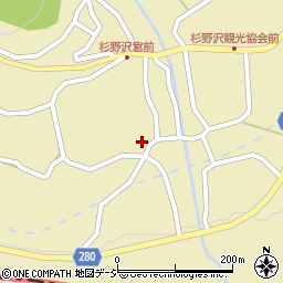新潟県妙高市杉野沢2509-1周辺の地図