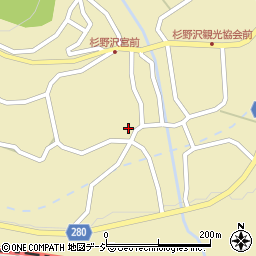 新潟県妙高市杉野沢2509周辺の地図