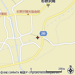 新潟県妙高市杉野沢2310周辺の地図