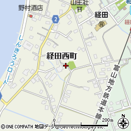 富山県魚津市経田西町周辺の地図