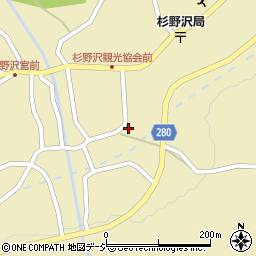 新潟県妙高市杉野沢2421周辺の地図