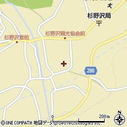 新潟県妙高市杉野沢2447周辺の地図