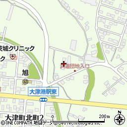 茨城県北茨城市大津町北町1145周辺の地図