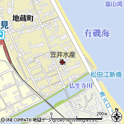 笠井水産周辺の地図