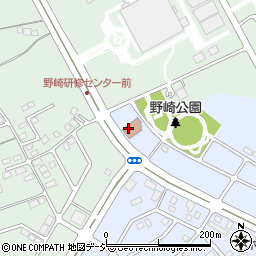 大田原市役所　野崎研修センター周辺の地図