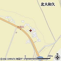 栃木県大田原市北大和久23周辺の地図