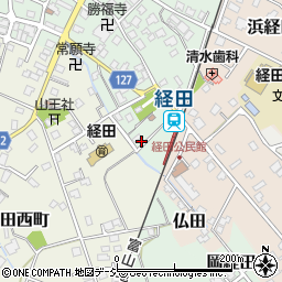 富山県魚津市経田中町1-7周辺の地図