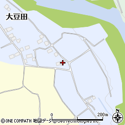 栃木県大田原市大豆田132周辺の地図