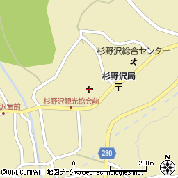 妙高山荘周辺の地図