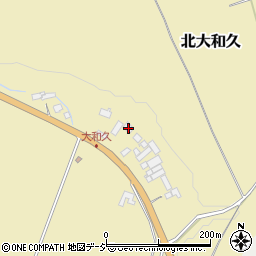 栃木県大田原市北大和久21周辺の地図