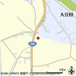 栃木県大田原市狭原225周辺の地図
