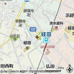 富山県魚津市経田中町1-49周辺の地図