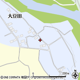 栃木県大田原市大豆田131周辺の地図