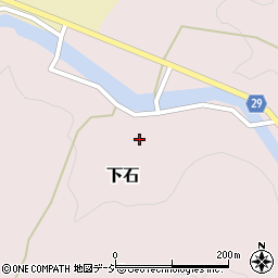 石川県羽咋郡宝達志水町下石周辺の地図