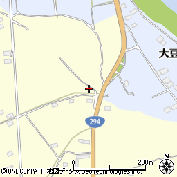 栃木県大田原市狭原855周辺の地図