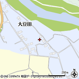 栃木県大田原市大豆田125周辺の地図