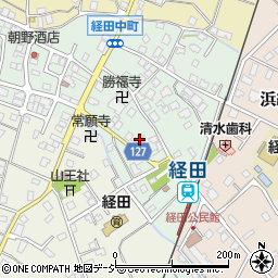 富山県魚津市経田中町6-6周辺の地図