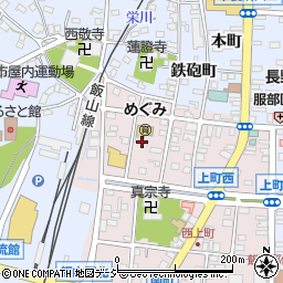 西來寺周辺の地図