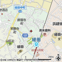 富山県魚津市経田中町2-11周辺の地図