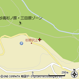 新潟県妙高市杉野沢3078周辺の地図