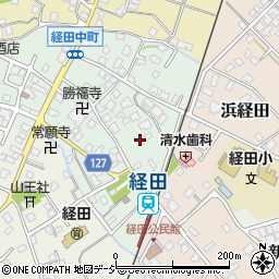 富山県魚津市経田中町2周辺の地図