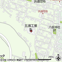 五浦工業周辺の地図