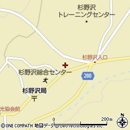 新潟県妙高市杉野沢1830-1周辺の地図