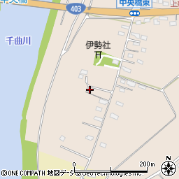 長野県飯山市木島上新田327周辺の地図