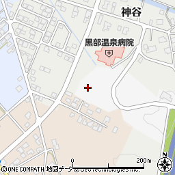 黒部温泉デイサービスセンター周辺の地図