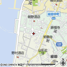 富山県魚津市経田中町11周辺の地図