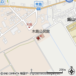 木島公民館周辺の地図