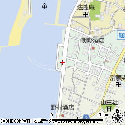 富山県魚津市経田中町21周辺の地図