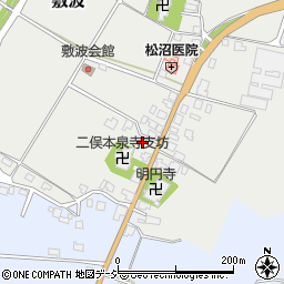 石川県羽咋郡宝達志水町敷波チ270周辺の地図