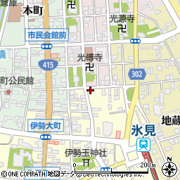日名田屋餅店周辺の地図