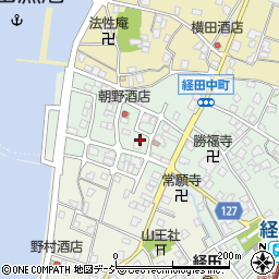 富山県魚津市経田中町10周辺の地図