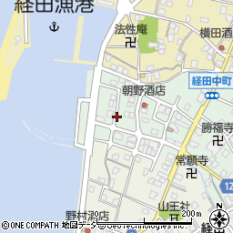 富山県魚津市経田中町19周辺の地図