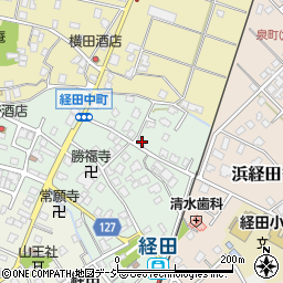 富山県魚津市経田中町3-11周辺の地図