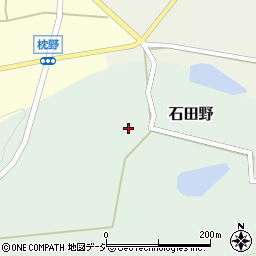 富山県黒部市石田野166周辺の地図
