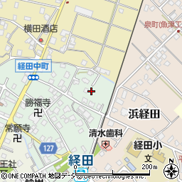 富山県魚津市経田中町3周辺の地図