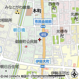 田端染物店周辺の地図