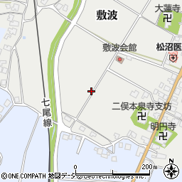 石川県羽咋郡宝達志水町敷波エ周辺の地図