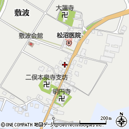 石川県羽咋郡宝達志水町敷波チ258-1周辺の地図