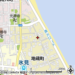 富山県氷見市地蔵町6-14周辺の地図
