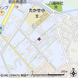 富山県黒部市田家新周辺の地図