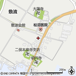 石川県羽咋郡宝達志水町敷波チ254周辺の地図