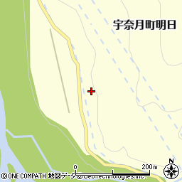 音沢中ノ口線周辺の地図