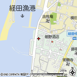 富山県魚津市経田中町12周辺の地図