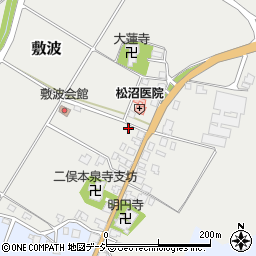 石川県羽咋郡宝達志水町敷波チ252周辺の地図