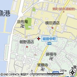 富山県魚津市経田中町9-18周辺の地図